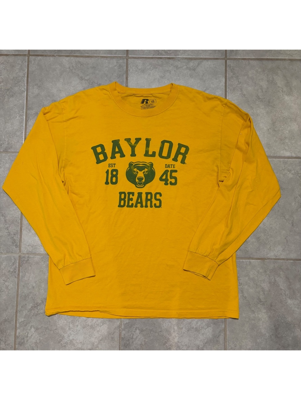 Baylor Bears Baylor University NCAA Game Day College Football Russell Athletic L